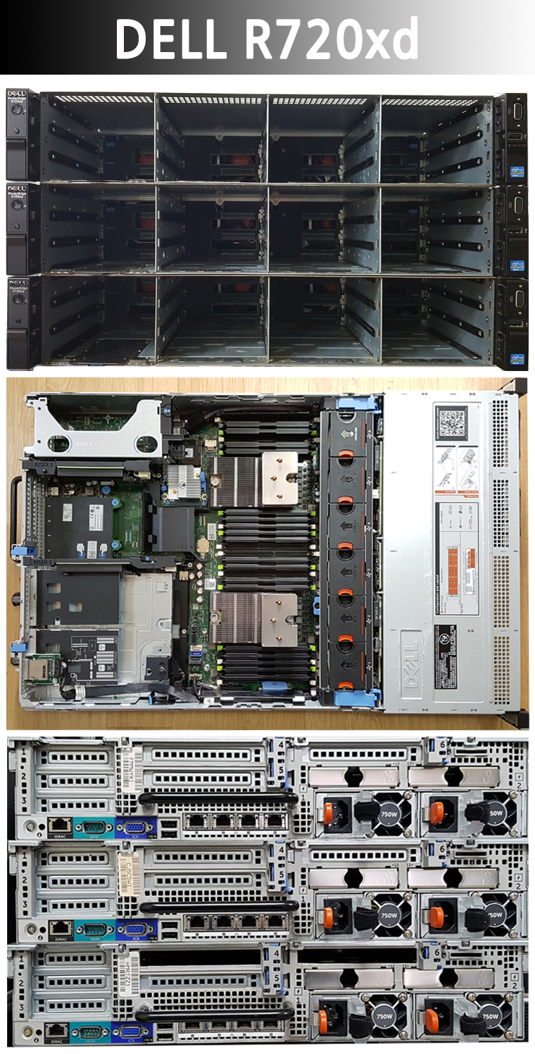 DELL T630, R730xd, R730, R630, R430, R230, R820, R720, R720XD