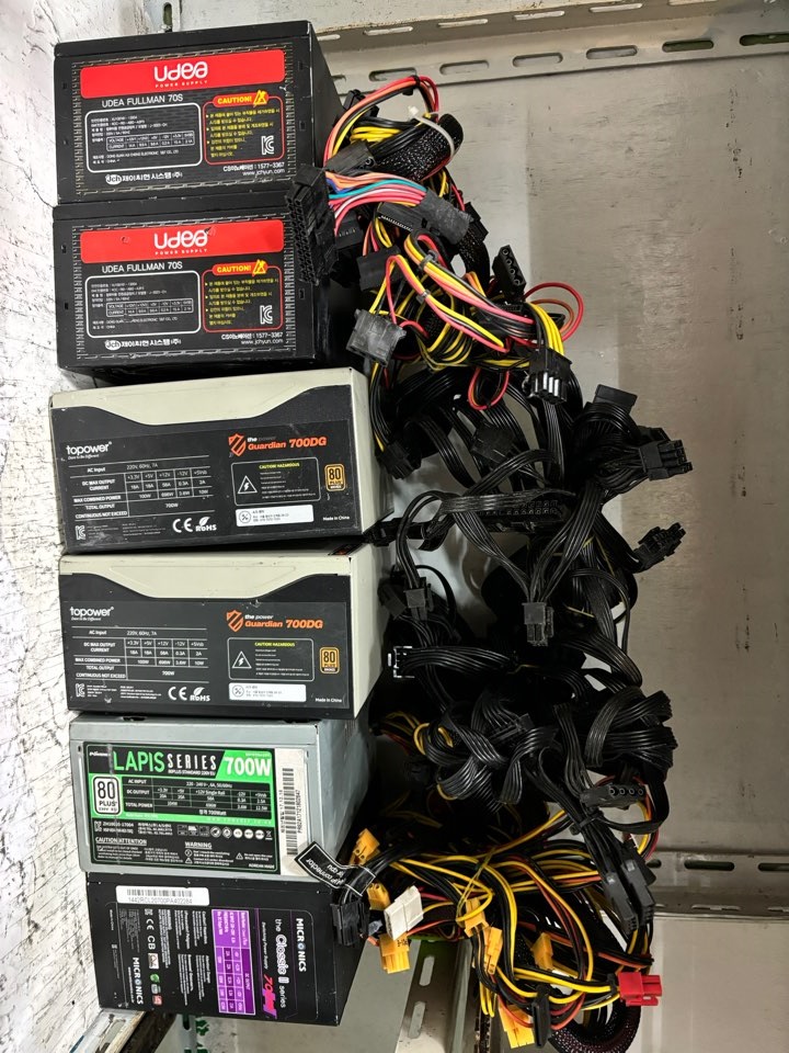 명품파워500W, 600W, 700W, 800W 막파워 500W, 600W 판매합니다